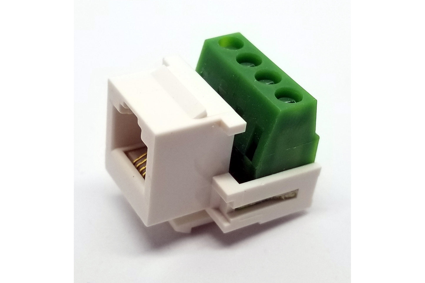 Cat 3 RJ11 Screw Terminal Keystone Jacks